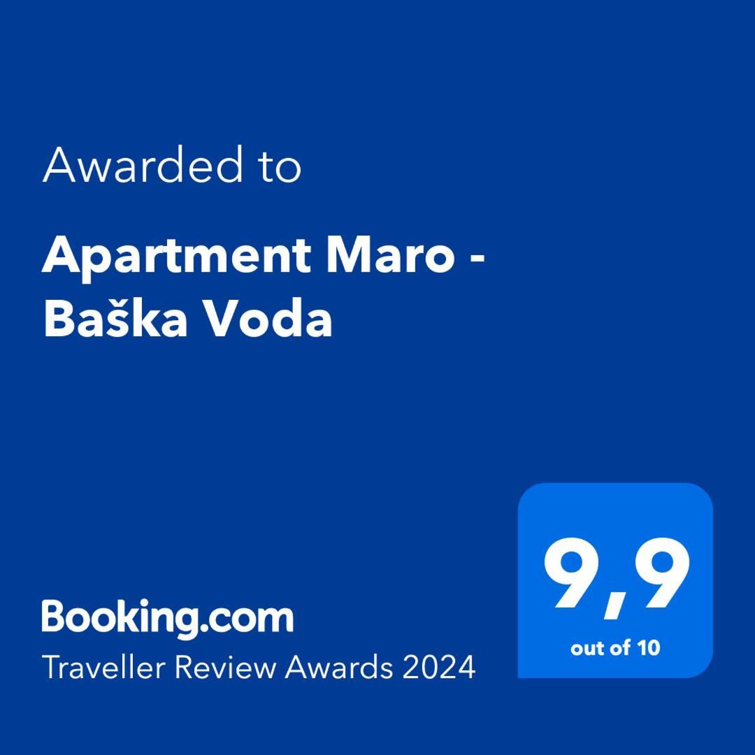 Apartment Maro - บาชกาโวดา ภายนอก รูปภาพ